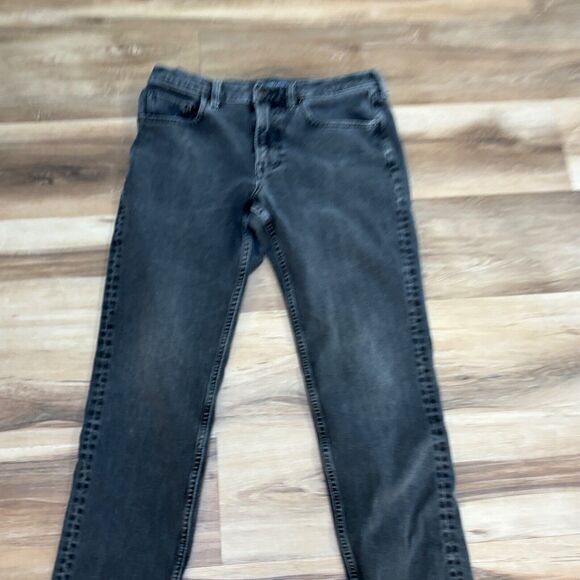 EVERLANE Jeans Mens 32 x 30 Faded Black The Slim Jean Stretch - Picture 4 of 12